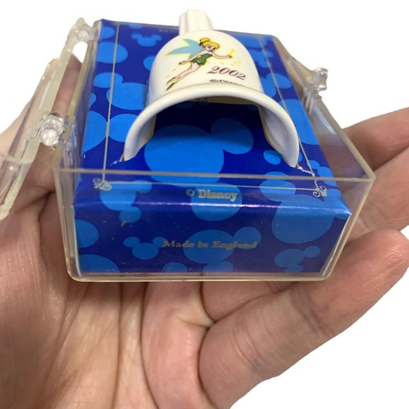 Vintage Walt Disney World 2002 Bone China Tinkerbell Mini Bell - Picture 3 of 5